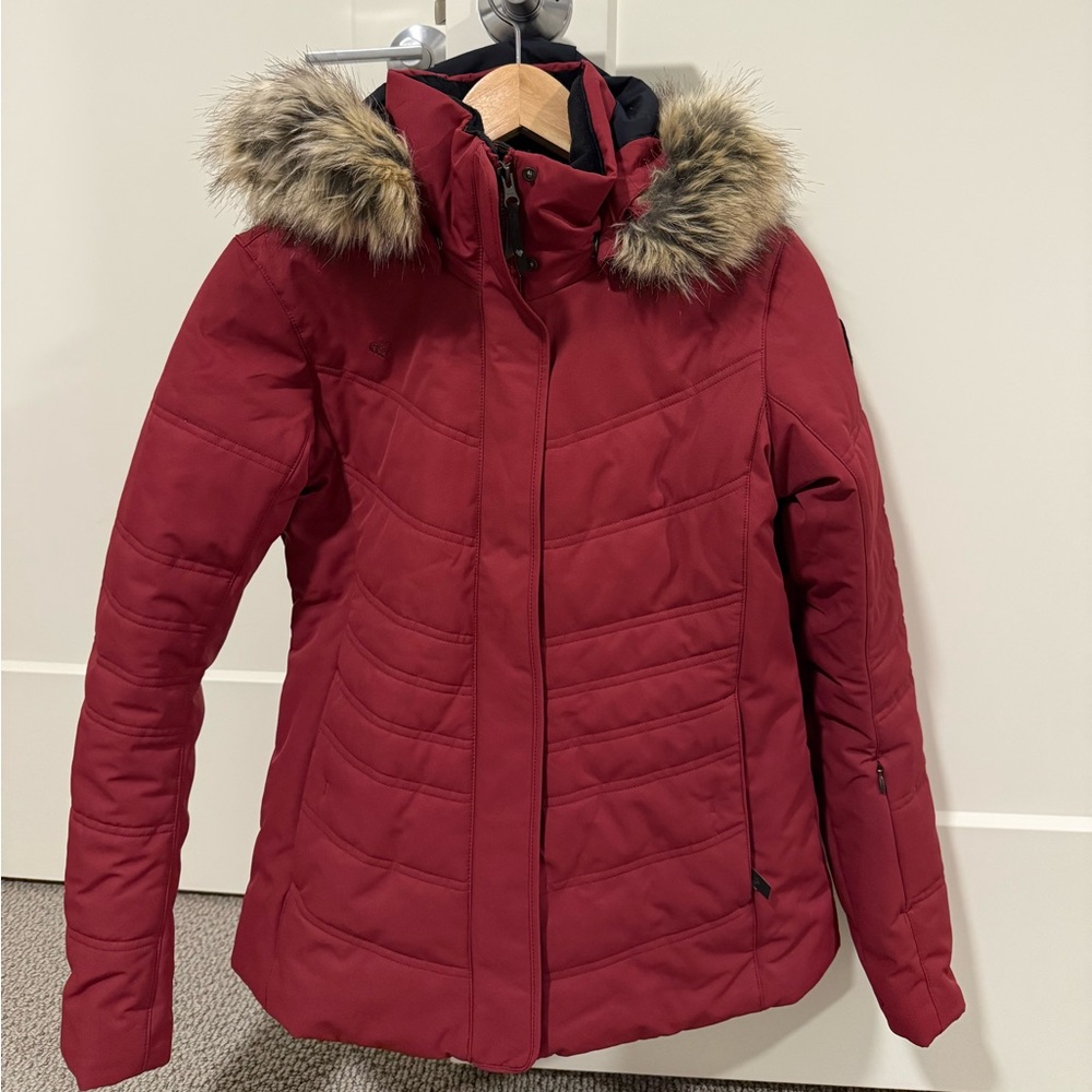 Obermeyer Women's Winter Jacket with Fur Hood